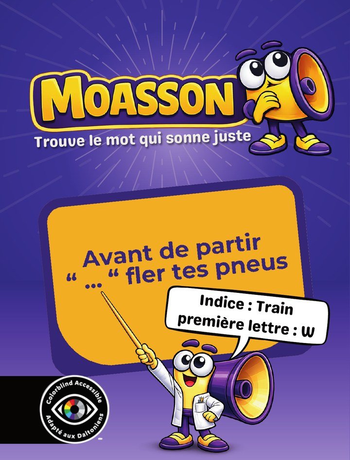 Boîte MOASSON Deck Humour