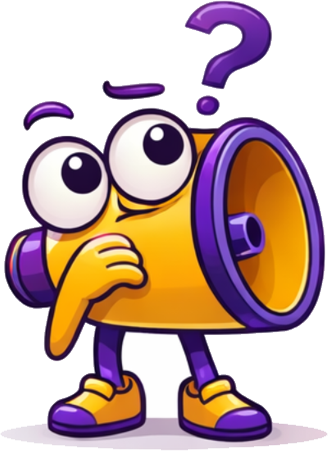 La mascotte réfléchit